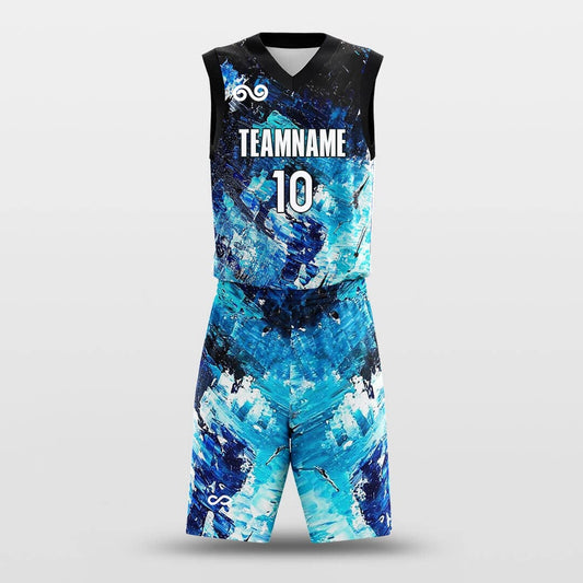 Abyss -Custom Basketball Jersey with Shorts Subliamted