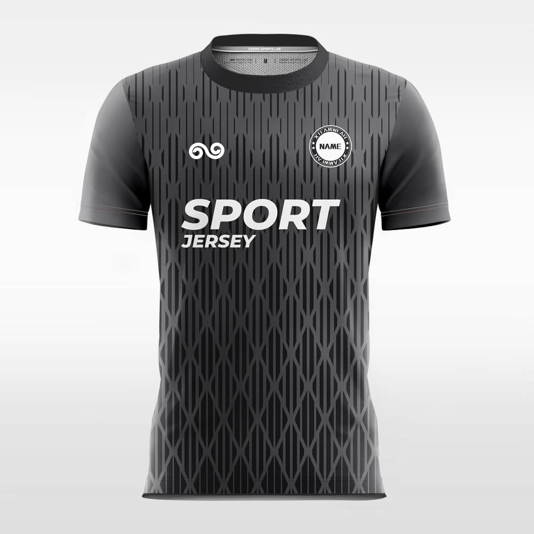 Argyle - Custom Soccer Jersey for Men Black Sublimated