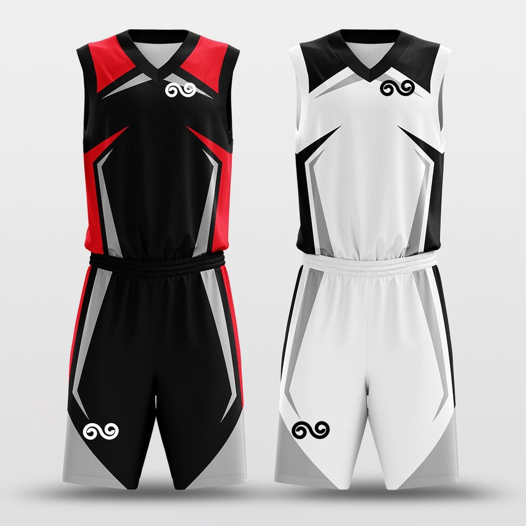 Armor -Custom Reversible Basketball Jersey with Shorts Subliamted