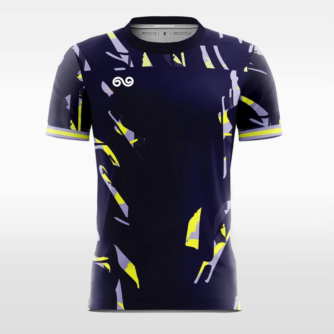 Asterism - Custom Soccer Jersey for Men Purple Sublimated