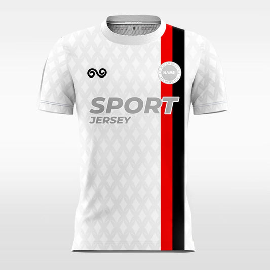 Bachlor - Custom Soccer Jersey for Men White Sublimated
