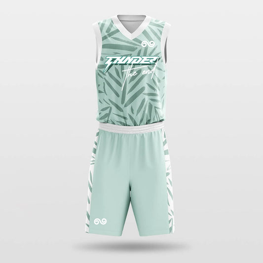 Bamboo -Custom Basketball Jersey with Shorts Subliamted