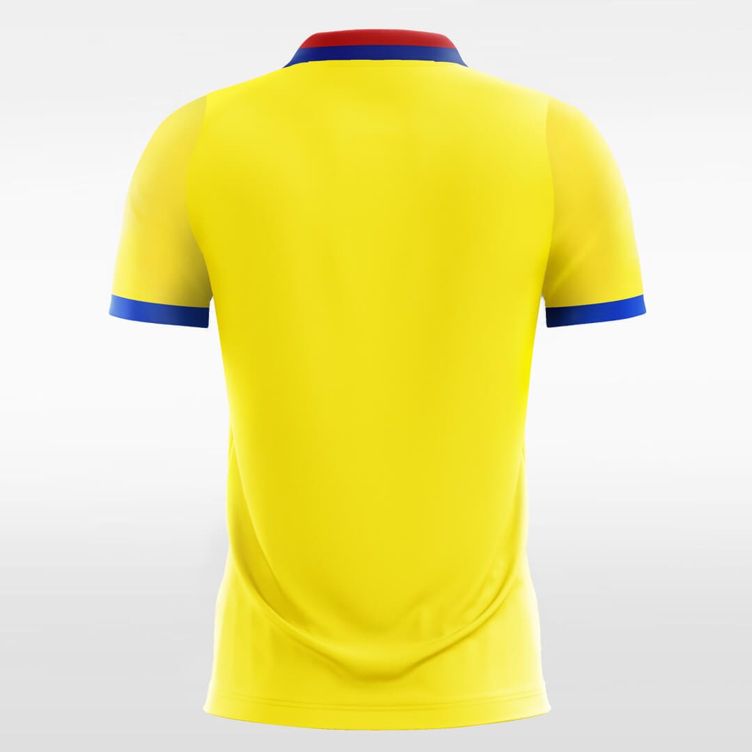 yellow team jersey