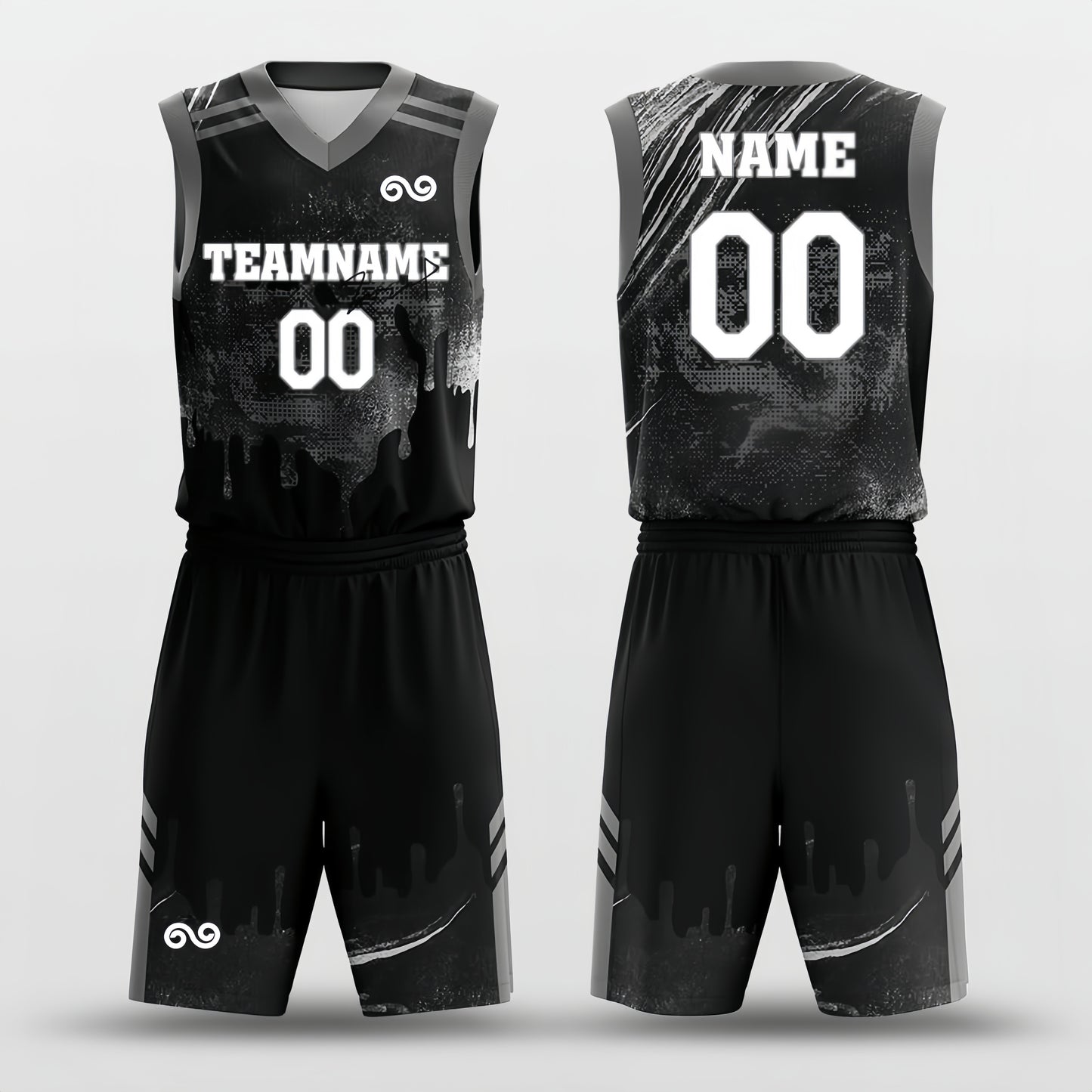 Dragon Hunt 2 -Custom Basketball Jersey with Shorts Subliamted