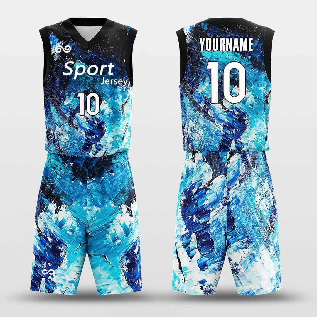 Abyss -Custom Basketball Jersey with Shorts Subliamted