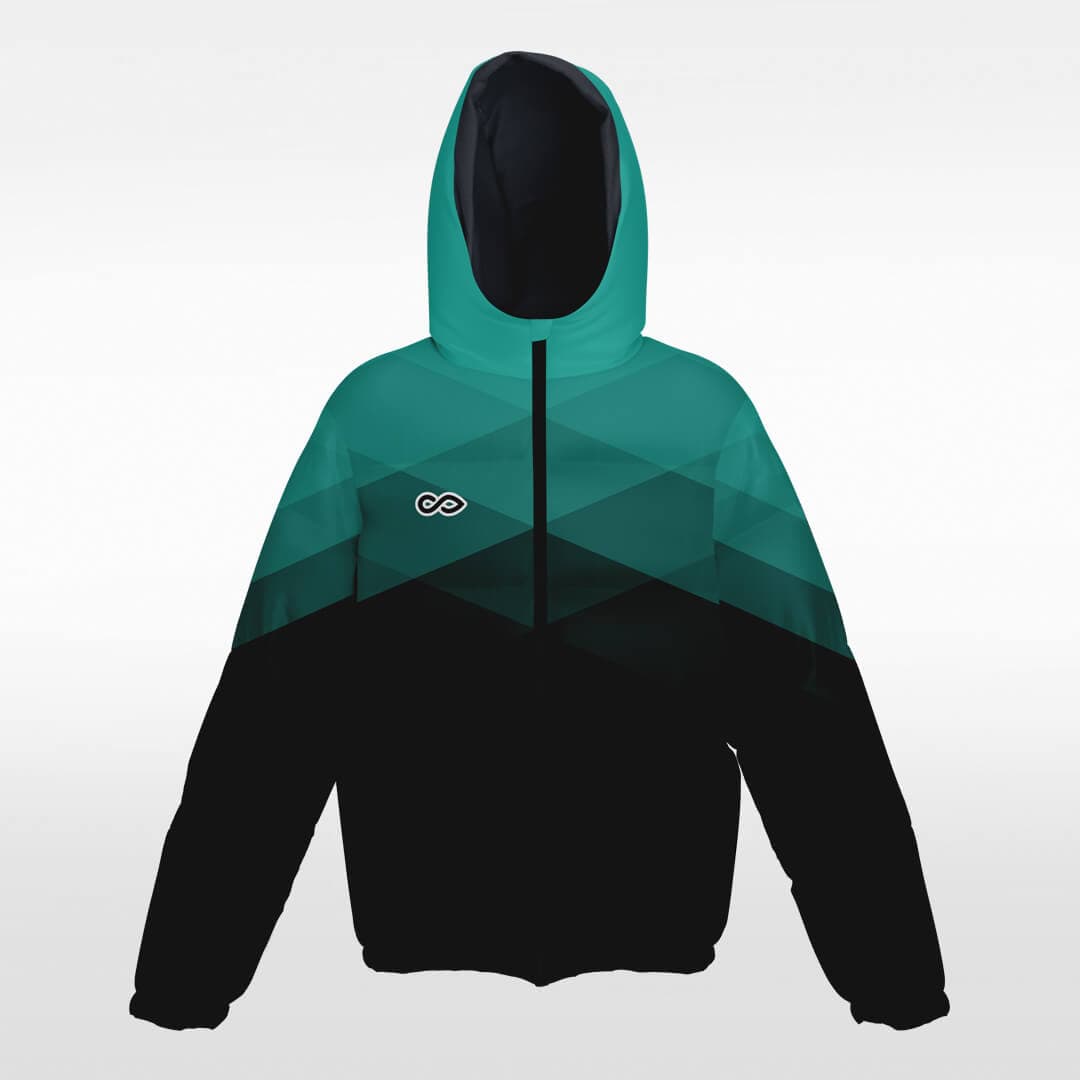 black custom short jacket