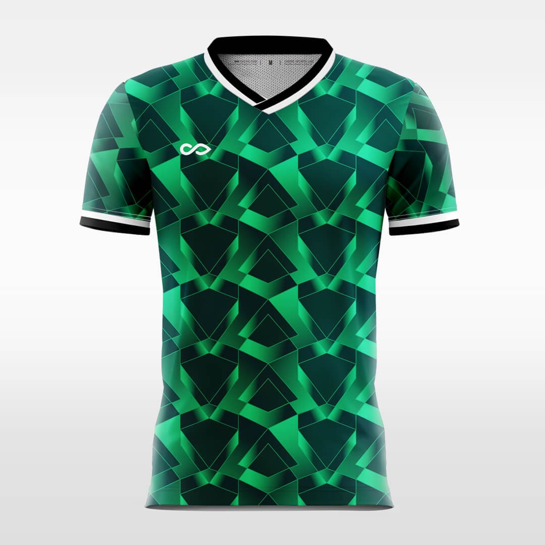 Meadow - Custom Soccer Jersey for Men Green Sublimated