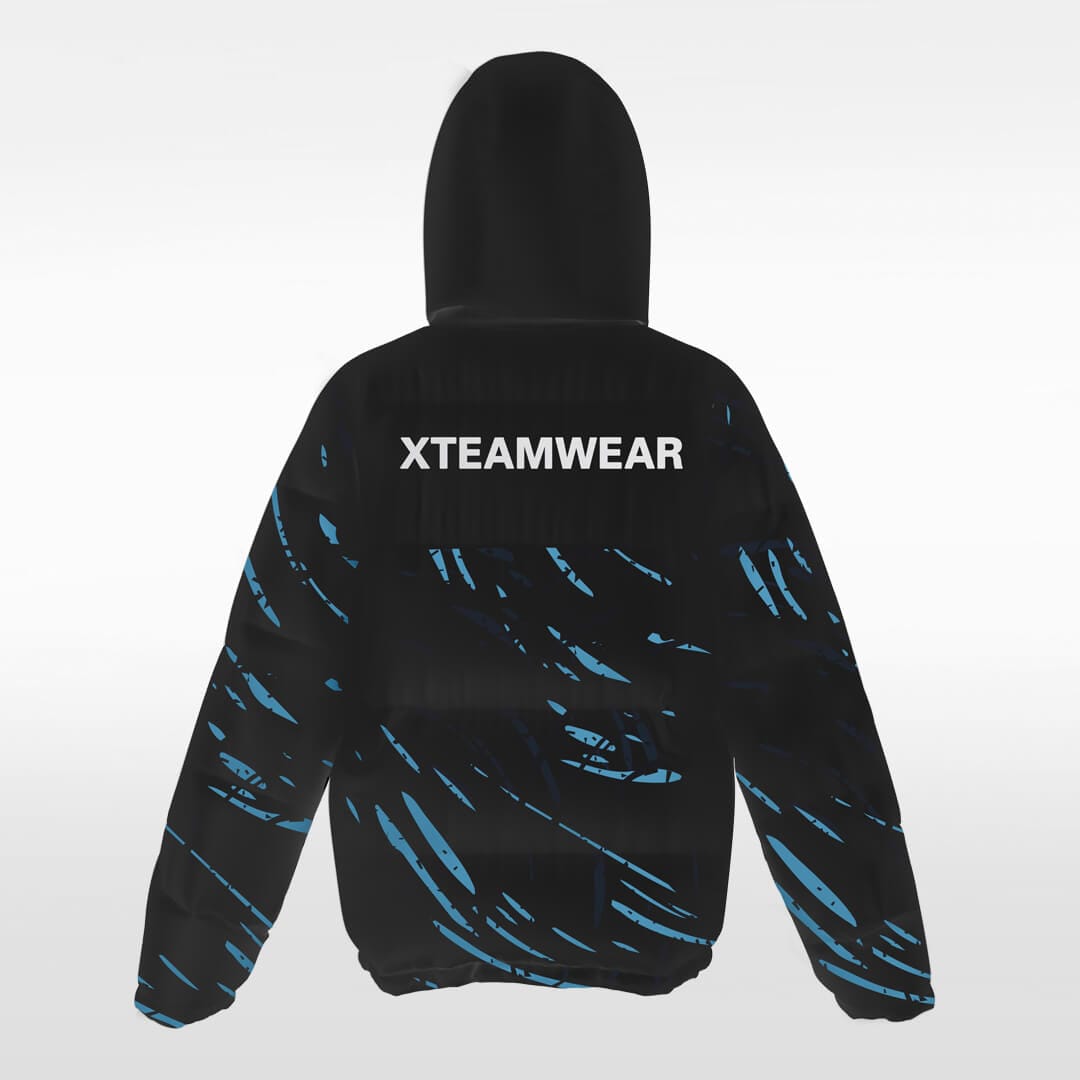     black custom winter jacket