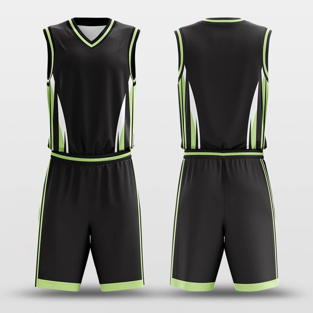 Feather -Custom Basketball Jersey with Shorts Subliamted