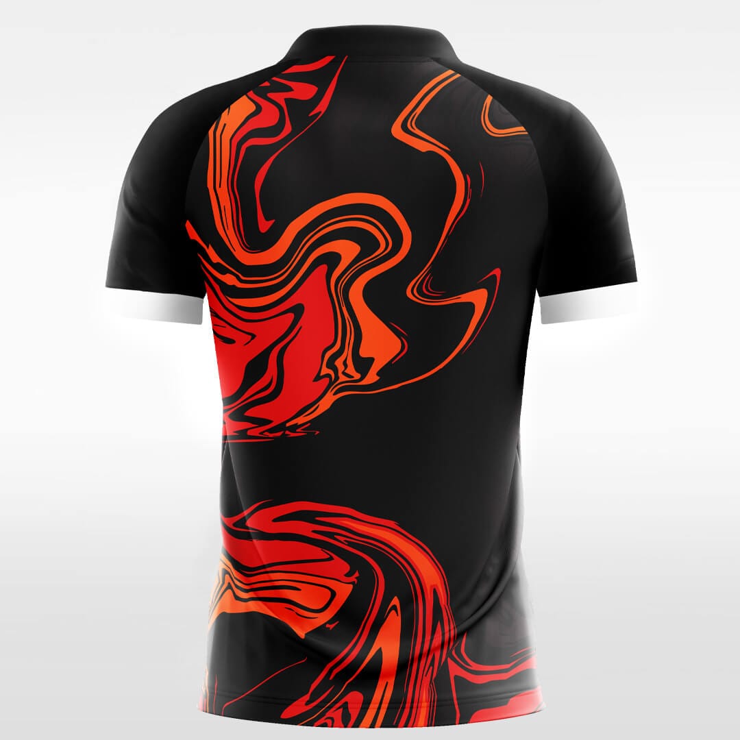 black short sleeve jersey