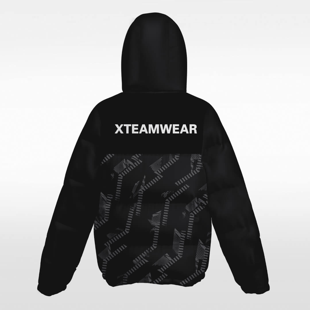 black winter jacket 