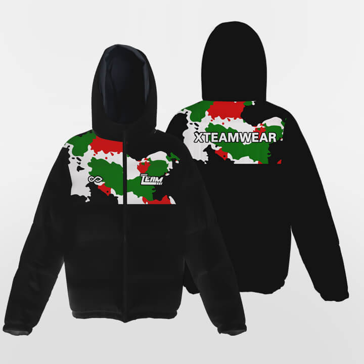 black winter short jackets