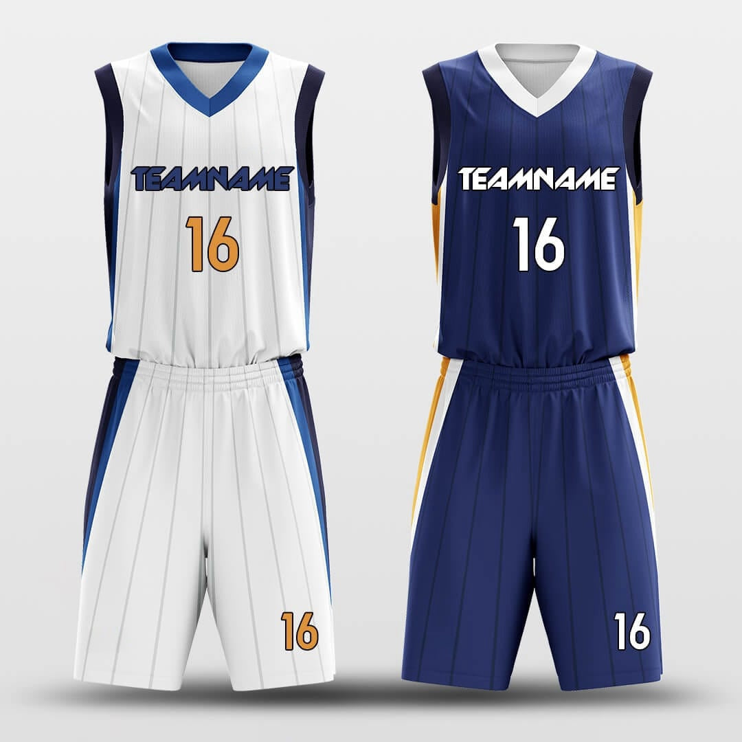 Blade Point -Custom Reversible Basketball Jersey with Shorts Subliamted