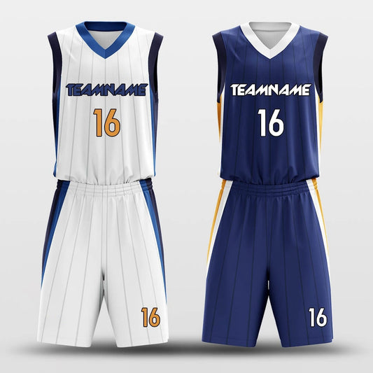 Blade Point -Custom Reversible Basketball Jersey with Shorts Subliamted