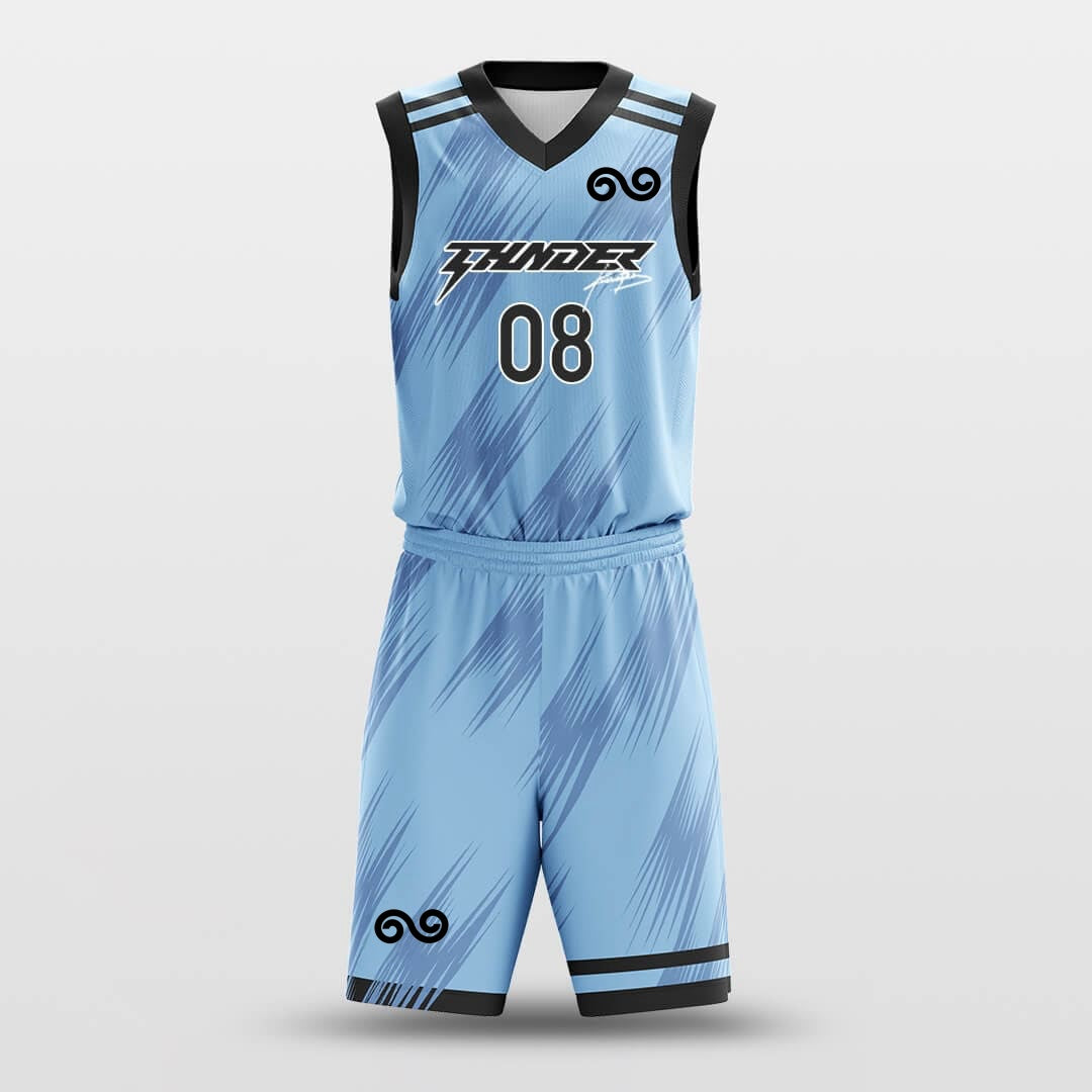 Bucktooth -Custom Basketball Jersey with Shorts Subliamted