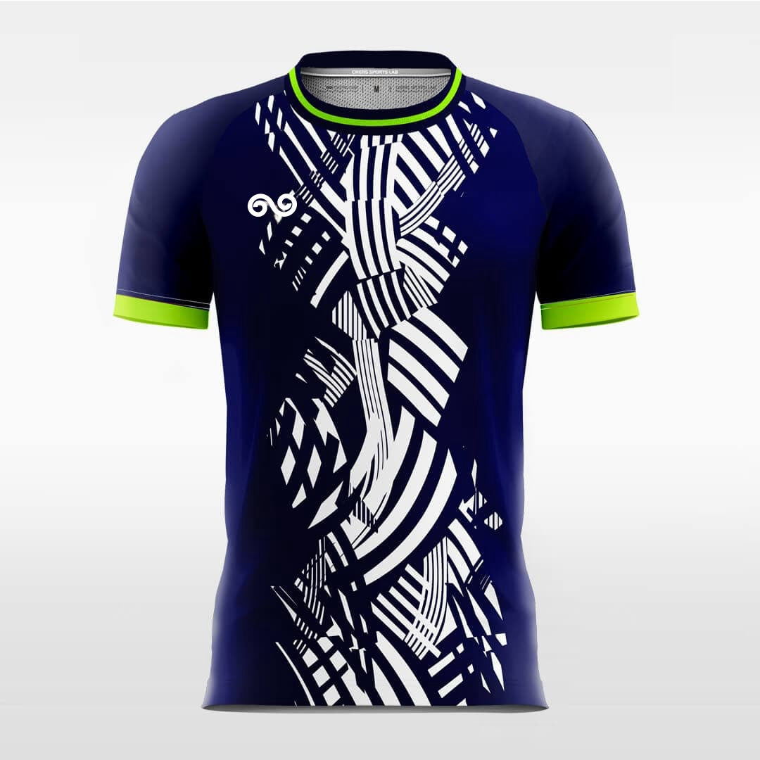 Connection - Custom Soccer Jersey for Men Blue Sublimated
