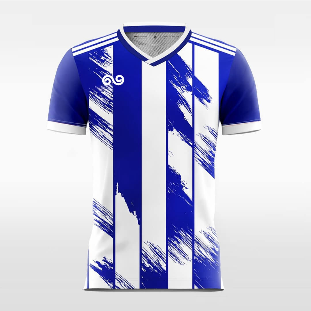 Ink - Custom Soccer Jersey for Men Blue Sublimated