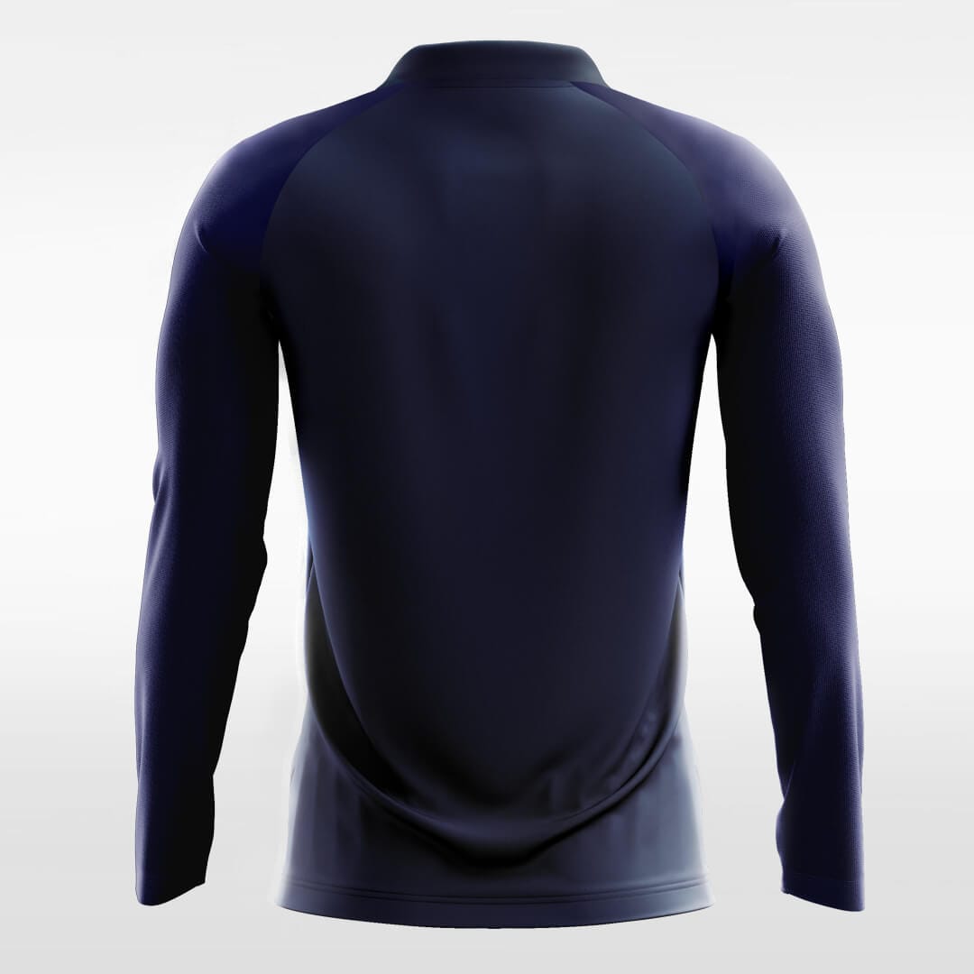 blue long sleebe sublimated jersey