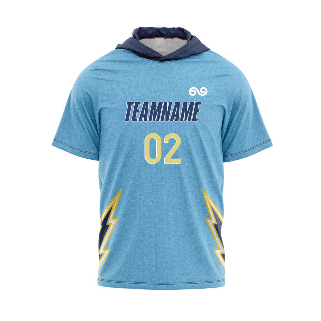Custom Blue Hoodie