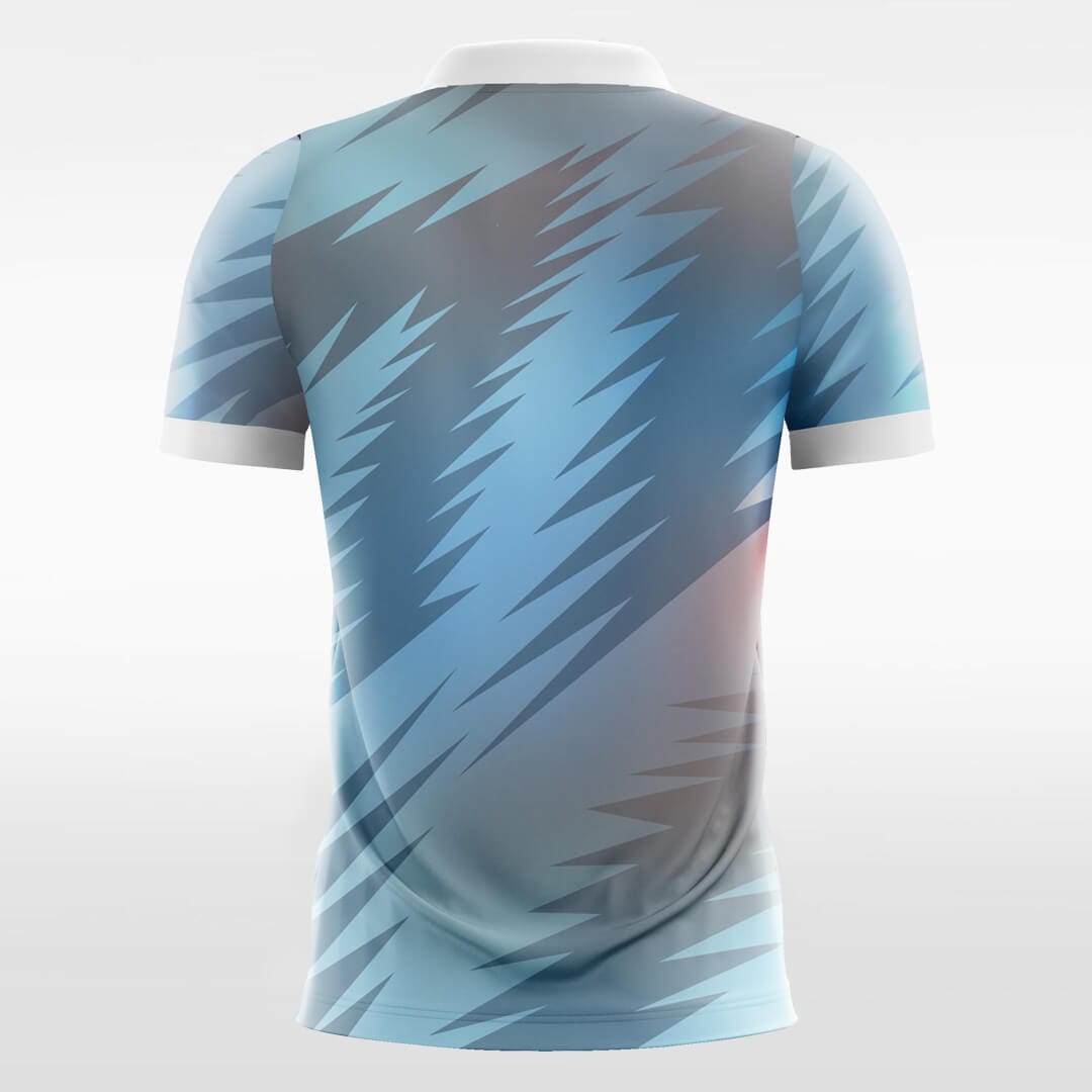 blue short sleeve