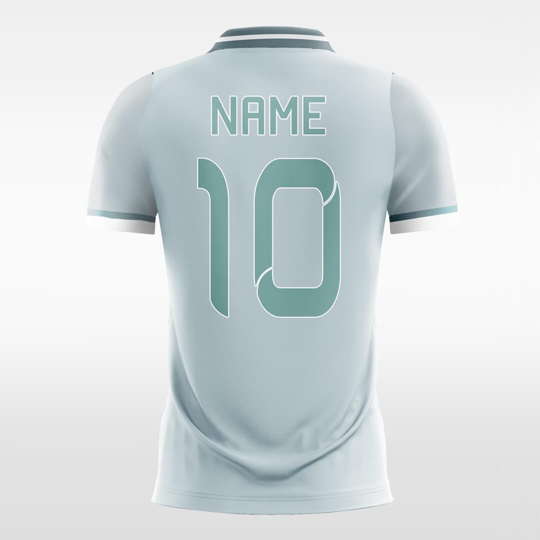 blue star sleeve soccer jersey