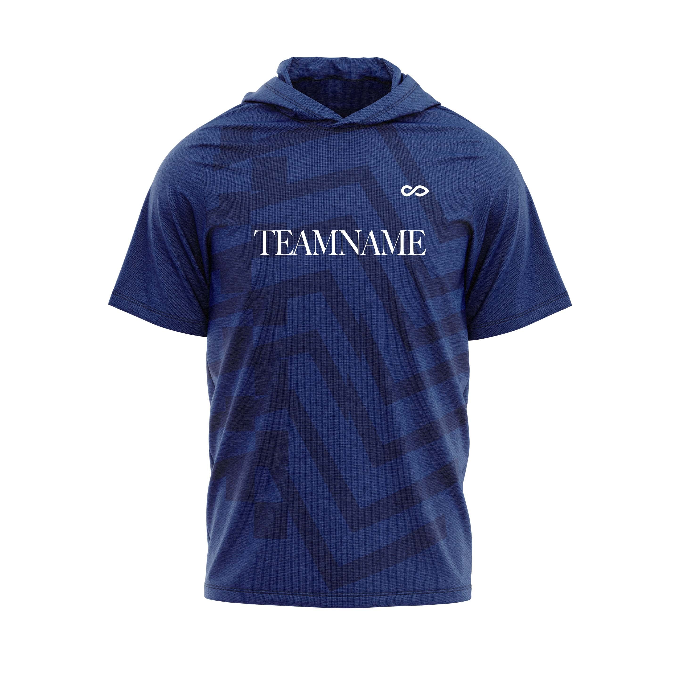 Blue Sports Hoodie