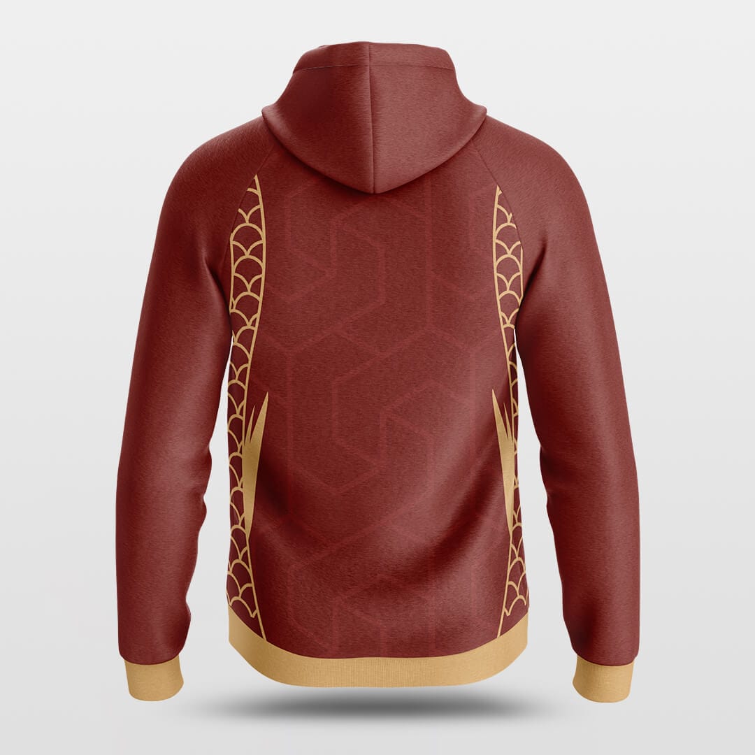 brown long sleeve hoodies