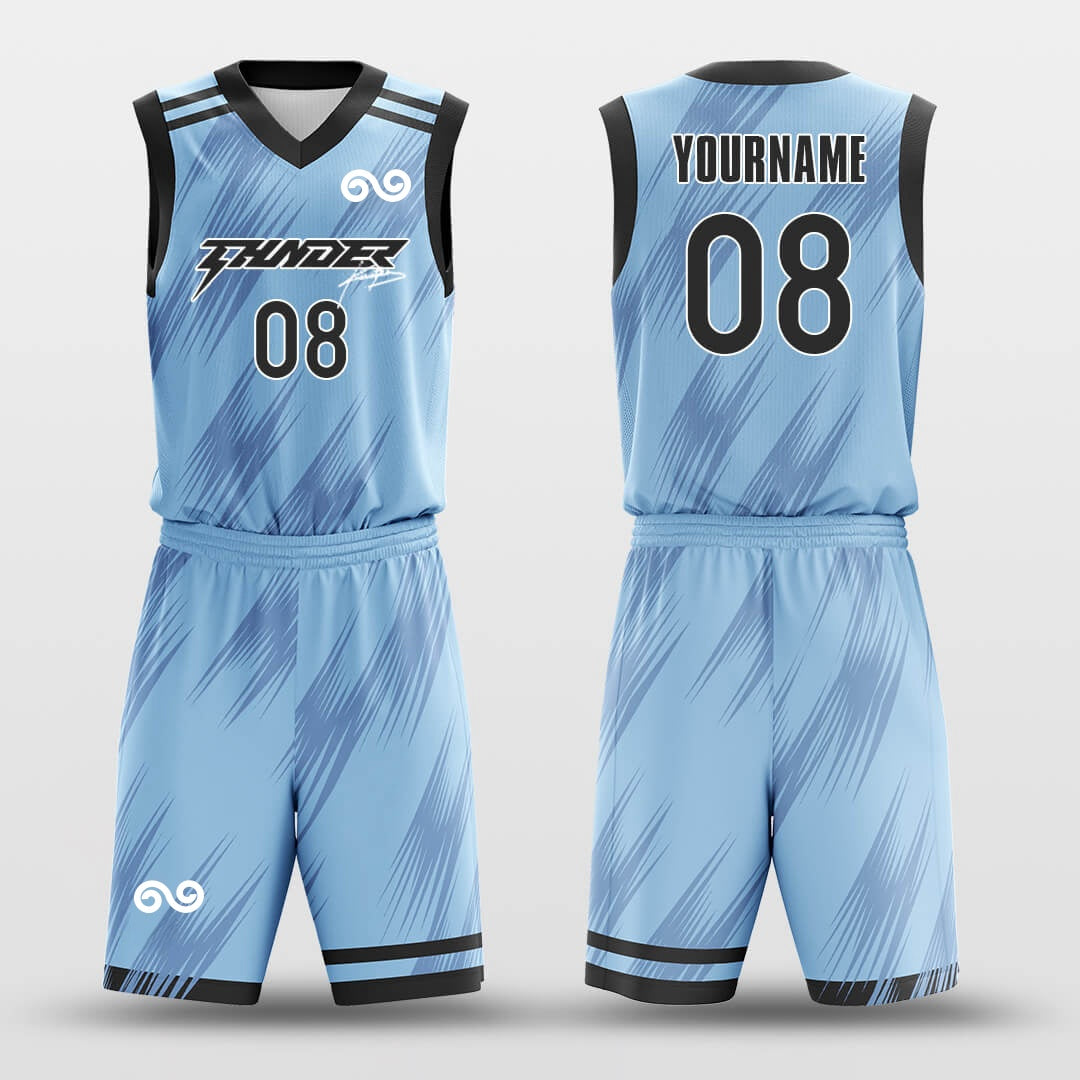 Bucktooth -Custom Basketball Jersey with Shorts Subliamted
