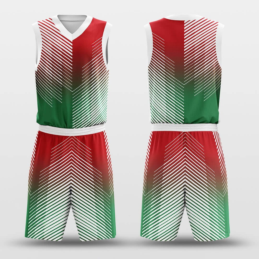 Christmas Mecha -Custom Basketball Jersey with Shorts Subliamted