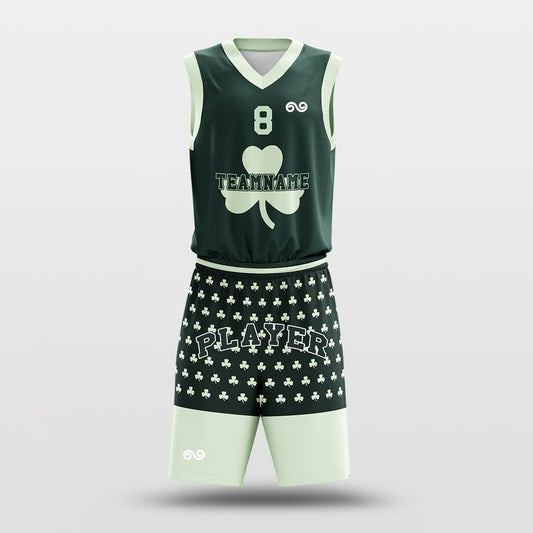 Clover -Custom Basketball Jersey with Shorts Subliamted