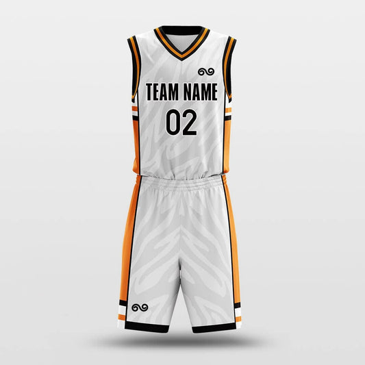 Constant Grain -Custom Basketball Jersey with Shorts Subliamted