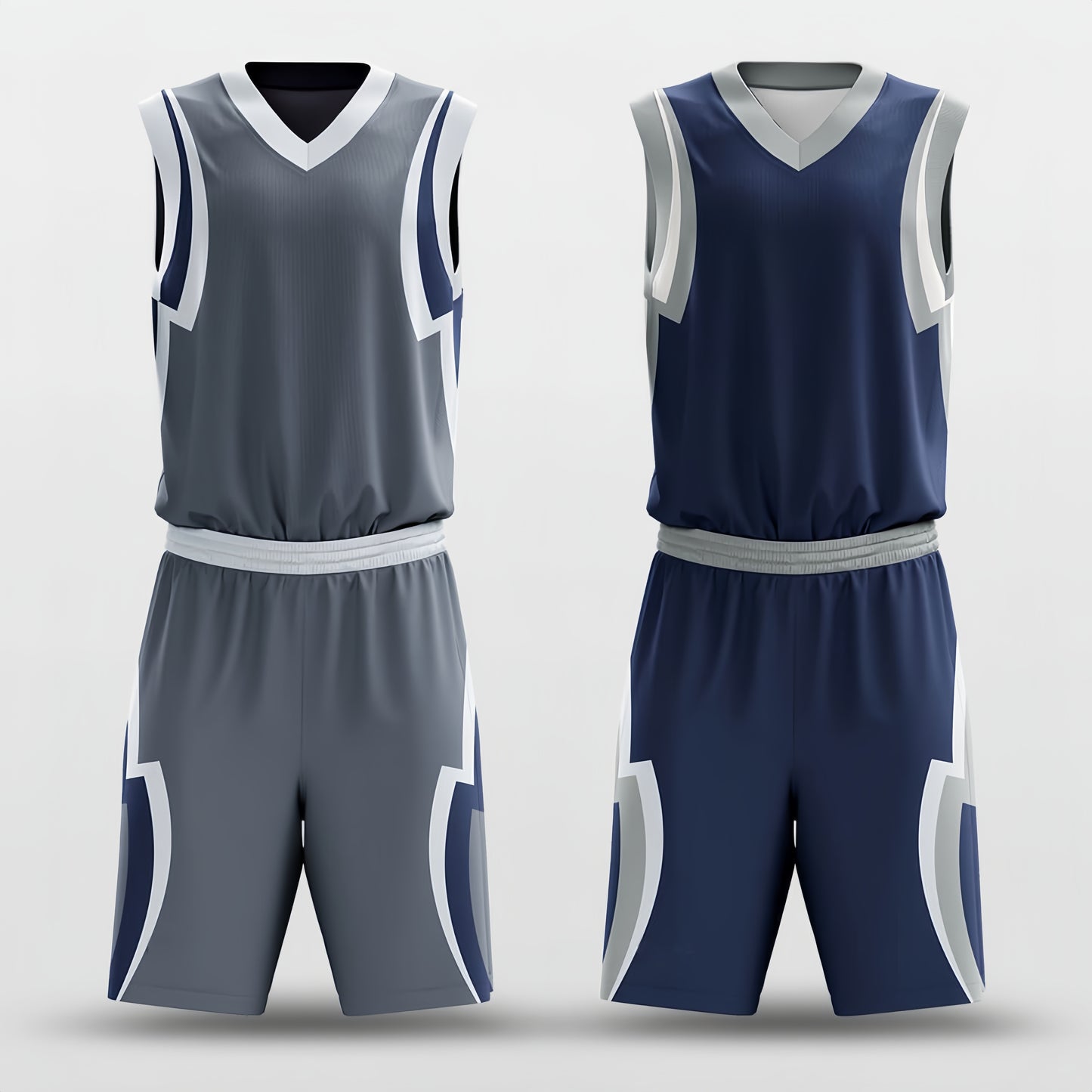 Darts -Custom Reversible Basketball Jersey with Shorts Subliamted