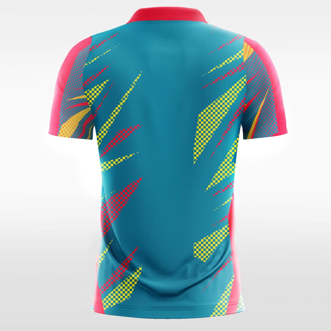 green custom short jersey
