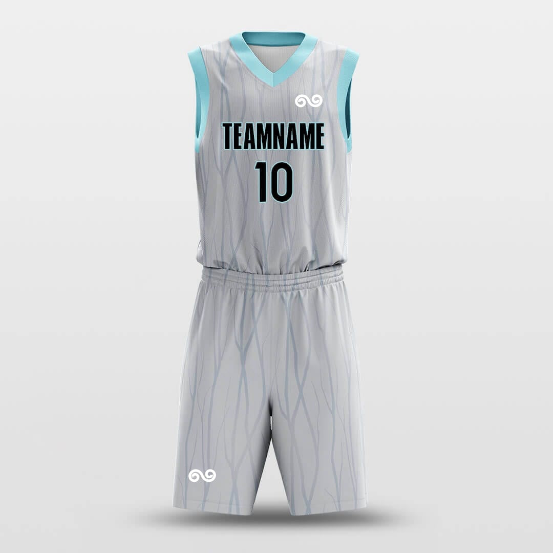 Everything Grows -Custom Basketball Jersey with Shorts Subliamted