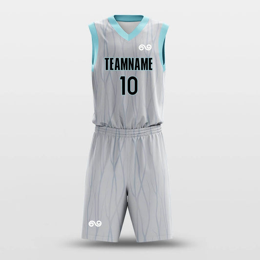 Everything Grows -Custom Basketball Jersey with Shorts Subliamted
