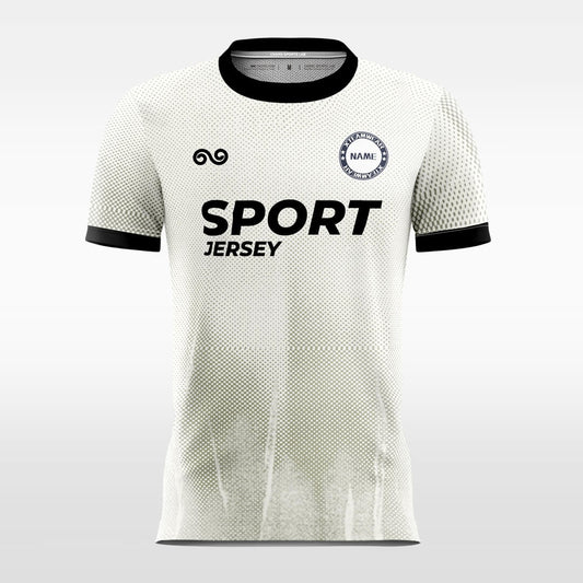 Dark Clouds - Custom Soccer Jersey for Men White Sublimated