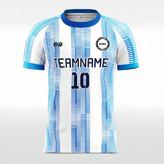 Dynamic - Custom Soccer Jersey for Men Sky Blue and White Sublimated