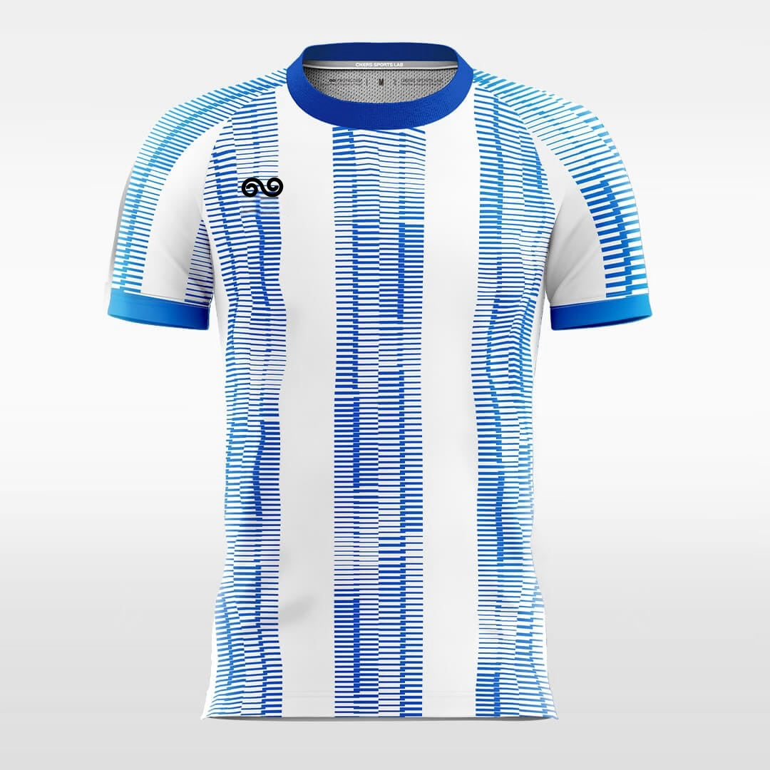 Dynamic - Custom Soccer Jersey for Men Sky Blue and White Sublimated