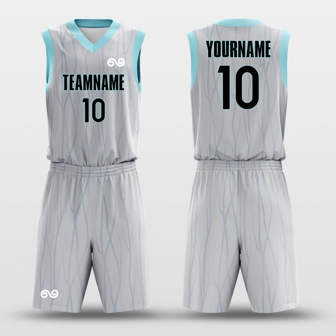 Everything Grows -Custom Basketball Jersey with Shorts Subliamted