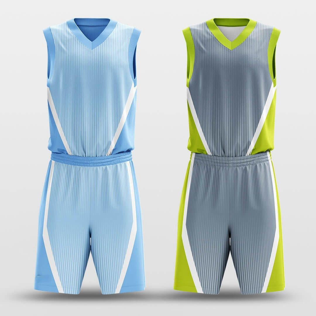 Favorable Circumstances -Custom Reversible Basketball Jersey with Shorts Subliamted