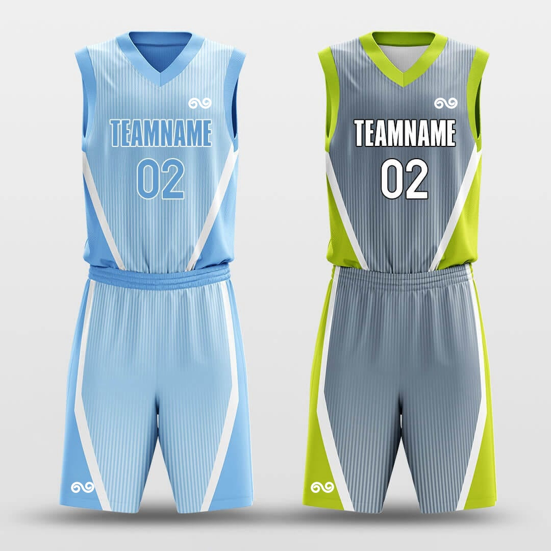Favorable Circumstances -Custom Reversible Basketball Jersey with Shorts Subliamted