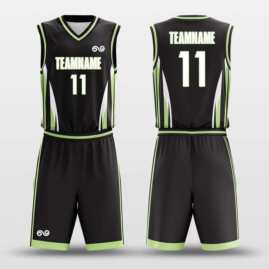 Feather -Custom Basketball Jersey with Shorts Subliamted