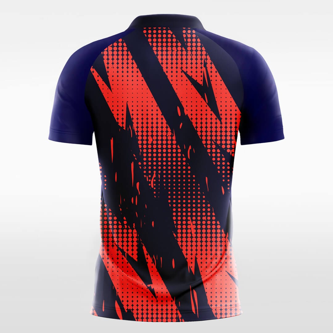 feather soccer jersey back
