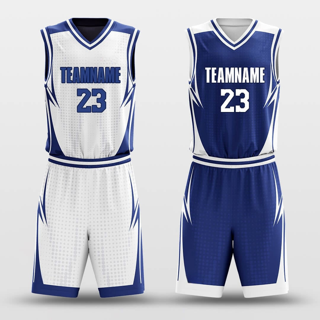 Fission -Custom Reversible Basketball Jersey with Shorts Subliamted