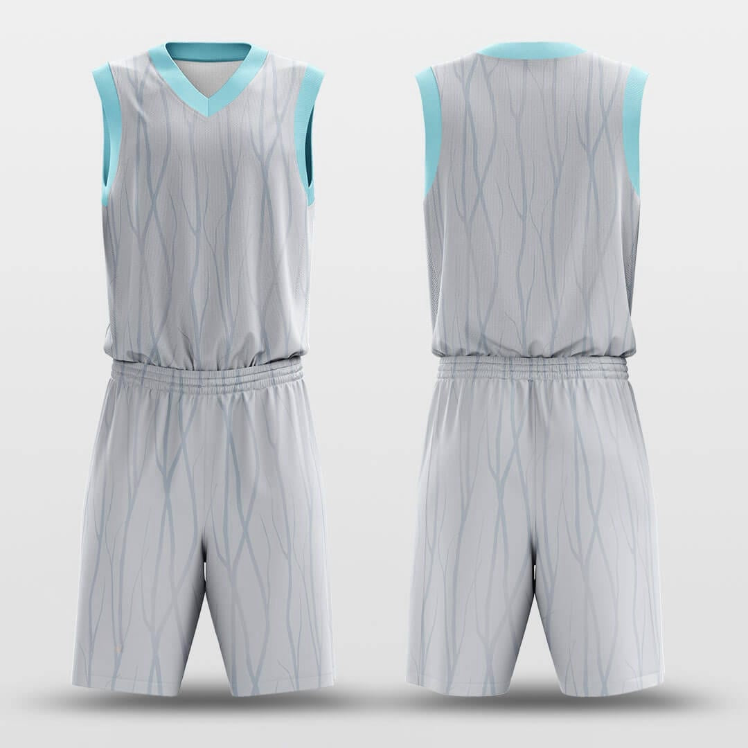 Everything Grows -Custom Basketball Jersey with Shorts Subliamted
