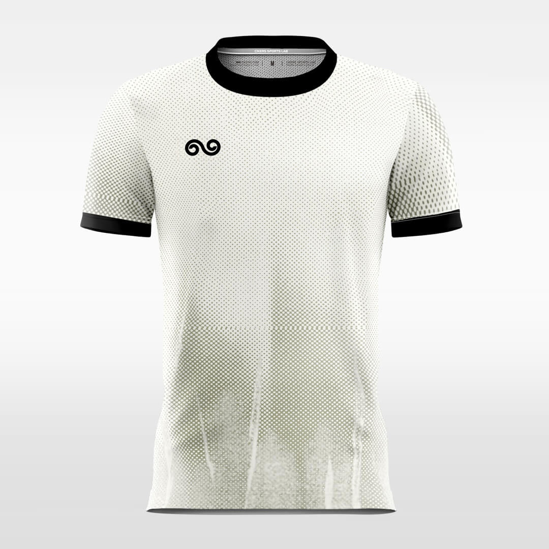 Dark Clouds - Custom Soccer Jersey for Men White Sublimated