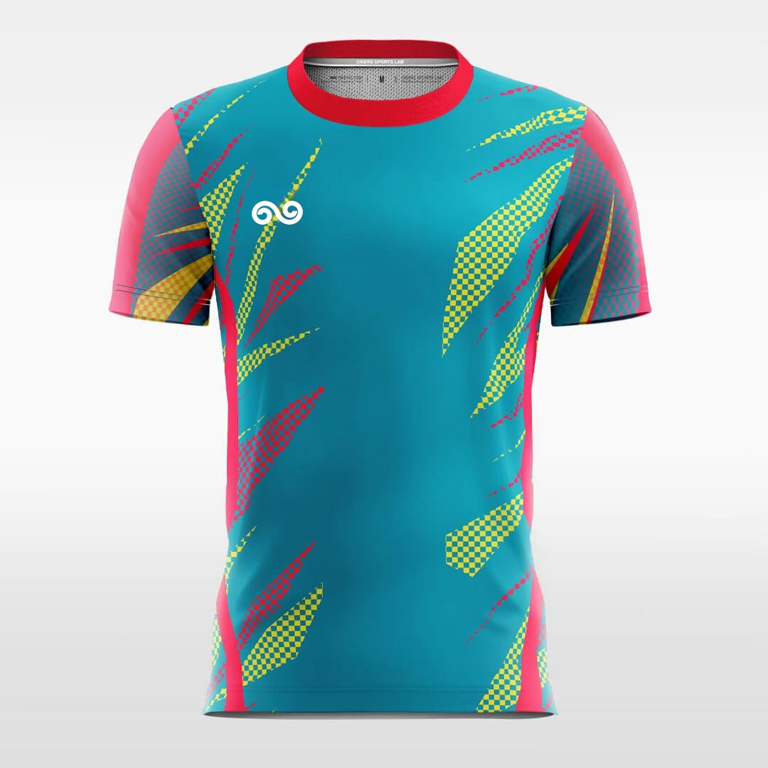Mistake - Custom Soccer Jersey for Men Green Sublimated