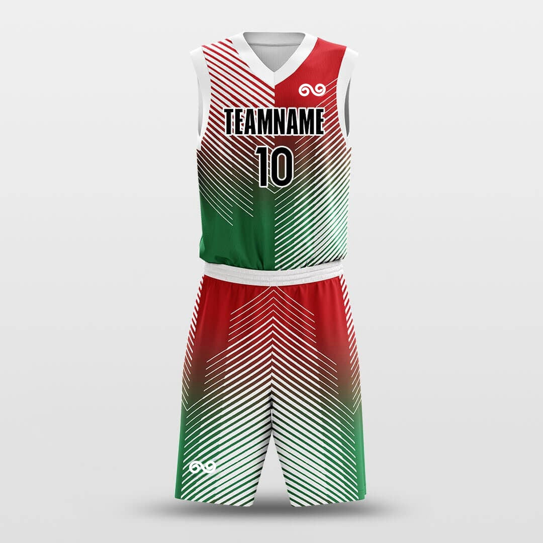 Christmas Mecha -Custom Basketball Jersey with Shorts Subliamted