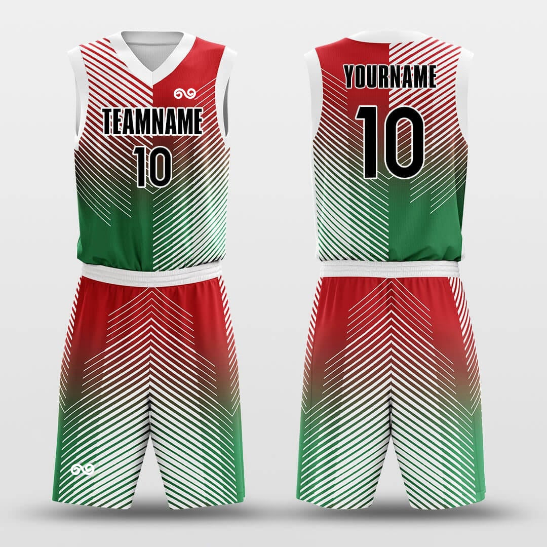 Christmas Mecha -Custom Basketball Jersey with Shorts Subliamted