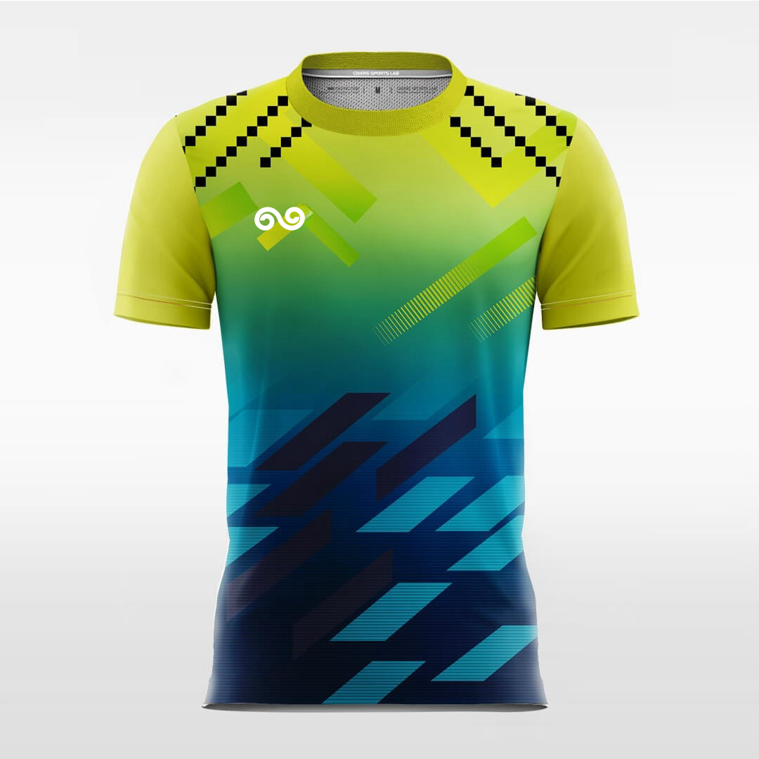 Kryocide - Custom Soccer Jersey for Men Green Sublimated